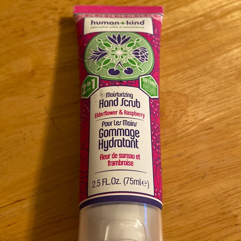 Human Kind moisturizing hand scrub